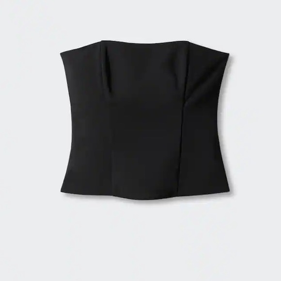 NWT MANGO Corset style top SIZE S - Picture 6 of 9